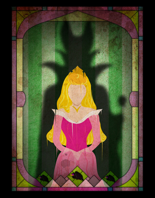 Illustration for article titled In Art Prints, Disney Villains Menace as Shadows